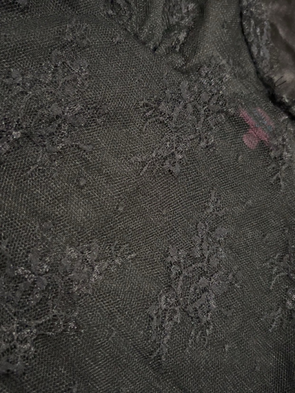 Edikted Black Lace Sheer Camisole Tank - Picture 4 of 4